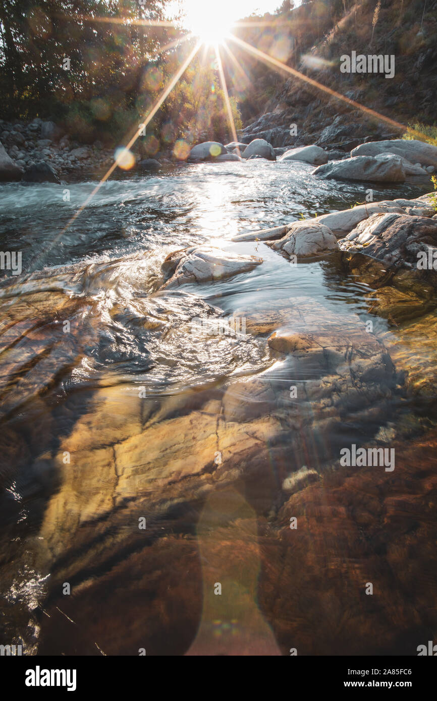 Middle Fork Kaweah River Stock Photo Alamy