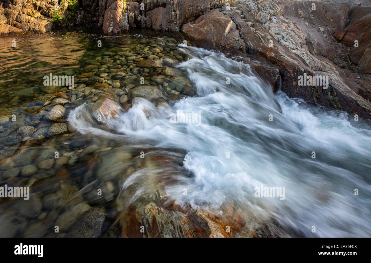 Middle Fork Kaweah River Stock Photo