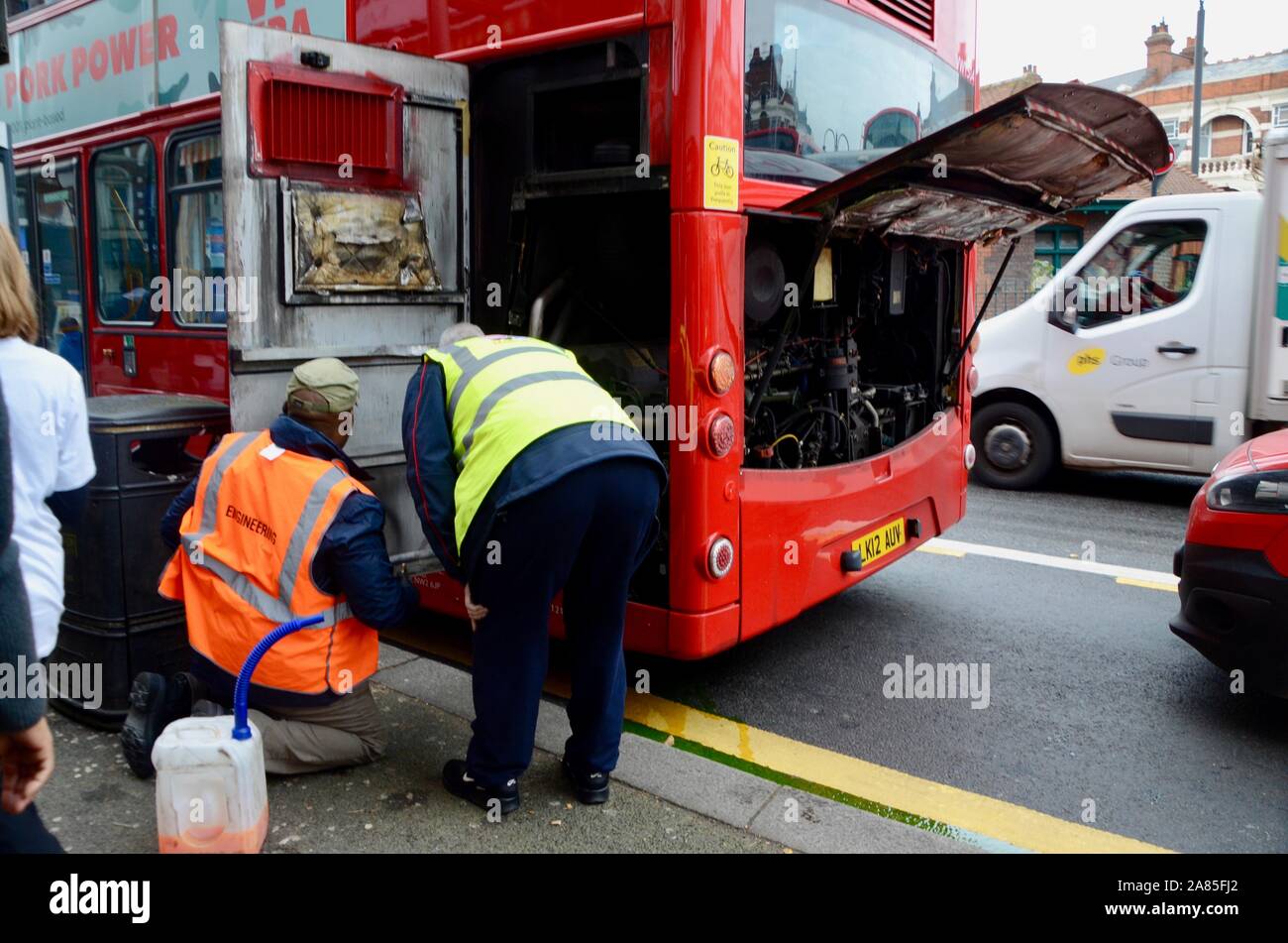 Broken down bus hires stock photography and images Alamy