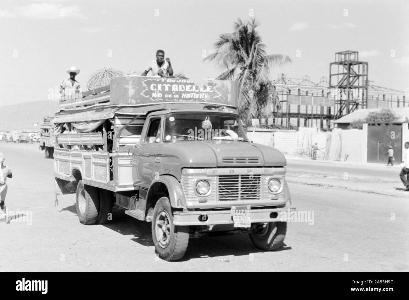 Besuch auf Haiti, 1960er. Visiting Haiti, 1960s. Stock Photo