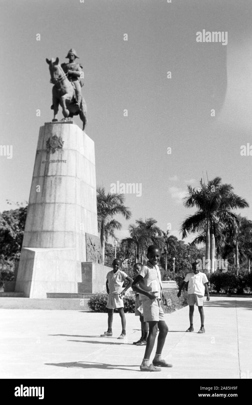 Besuch auf Haiti, 1960er. Visiting Haiti, 1960s. Stock Photo