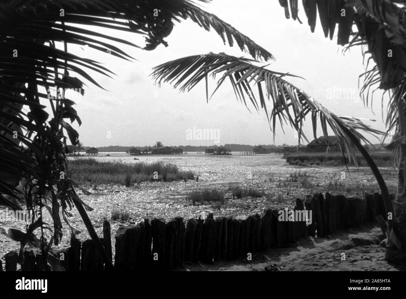 Laguna de Sinamaica am MaracaiboSee, Venezuela, 1960er. Laguna de