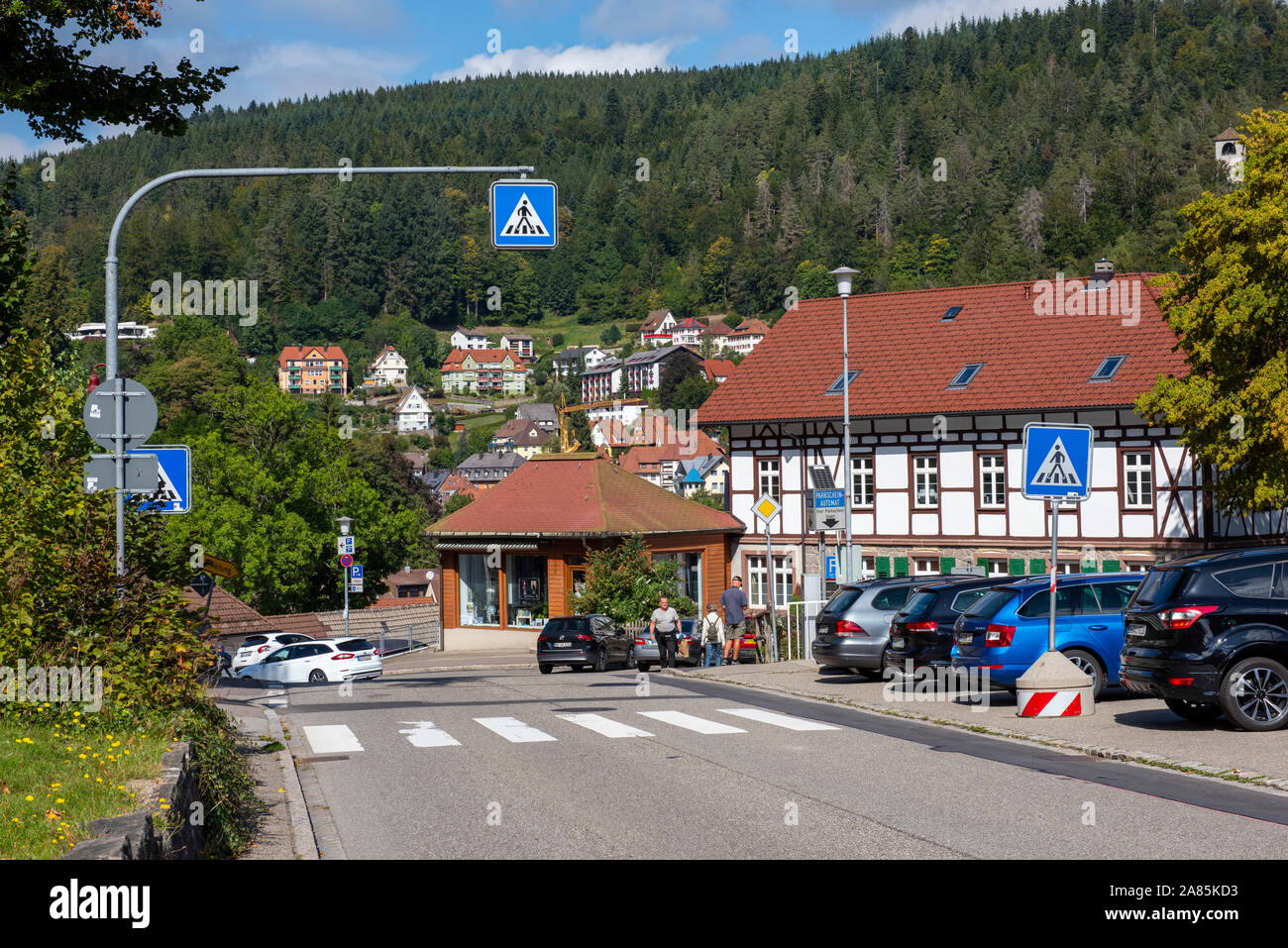 Triberg, Black Forest Germany Europe EU Stock Photo