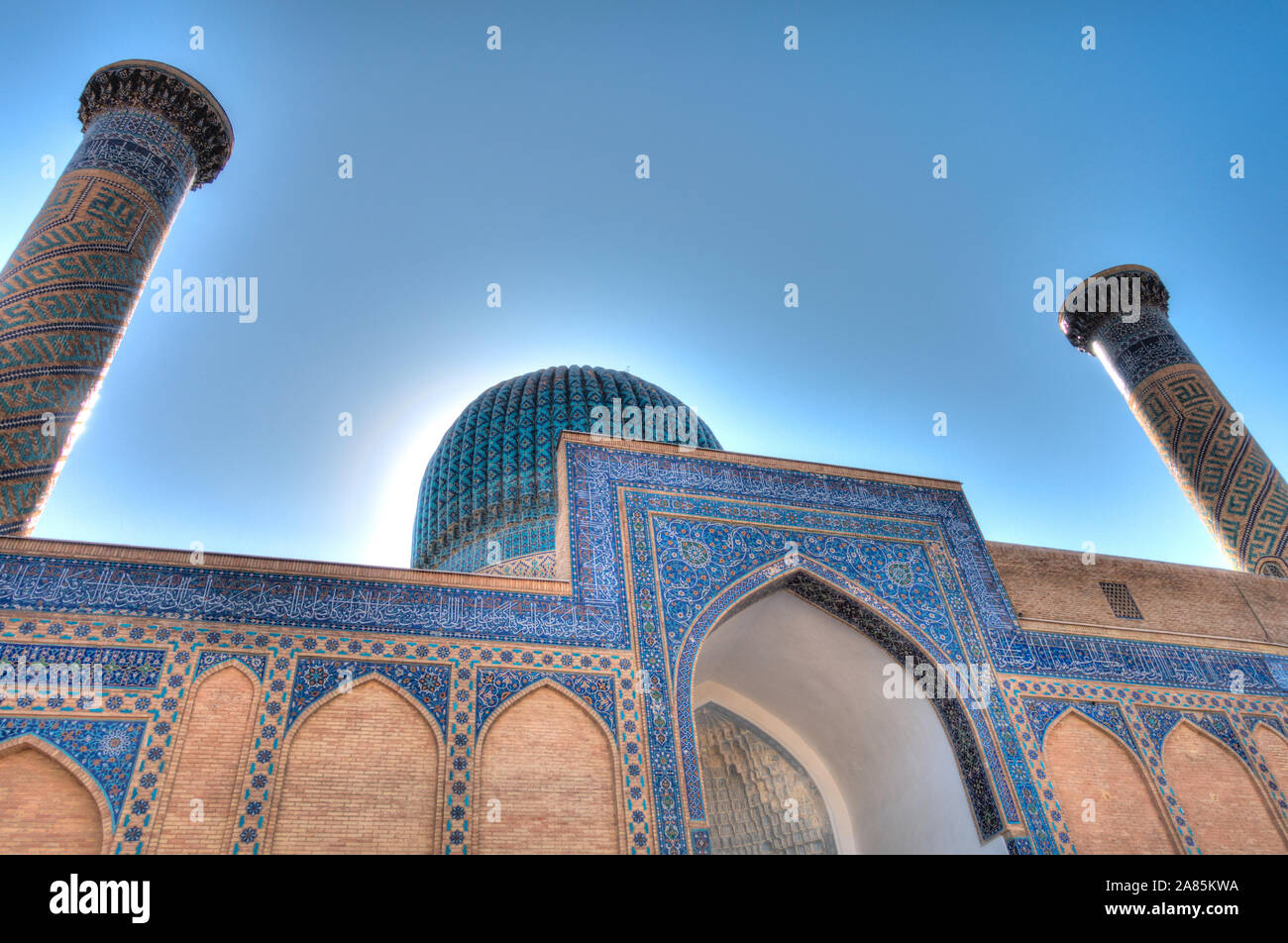 Gue-e-Amir, Samarkand Stock Photo