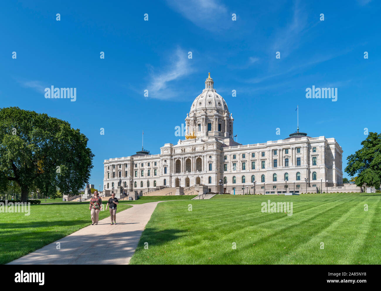 St Paul, MN. Minnesota State Capitol, Saint Paul, Minnesota, USA Stock Photo