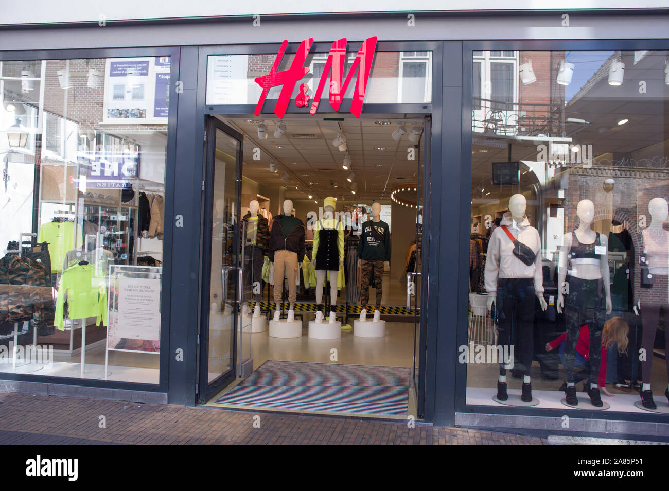 Utrecht, Netherlands - September 14, 2019: Entrance H&M store, Hennes &  Mauritz is a Swedish multinational clothing-retail company Stock Photo -  Alamy
