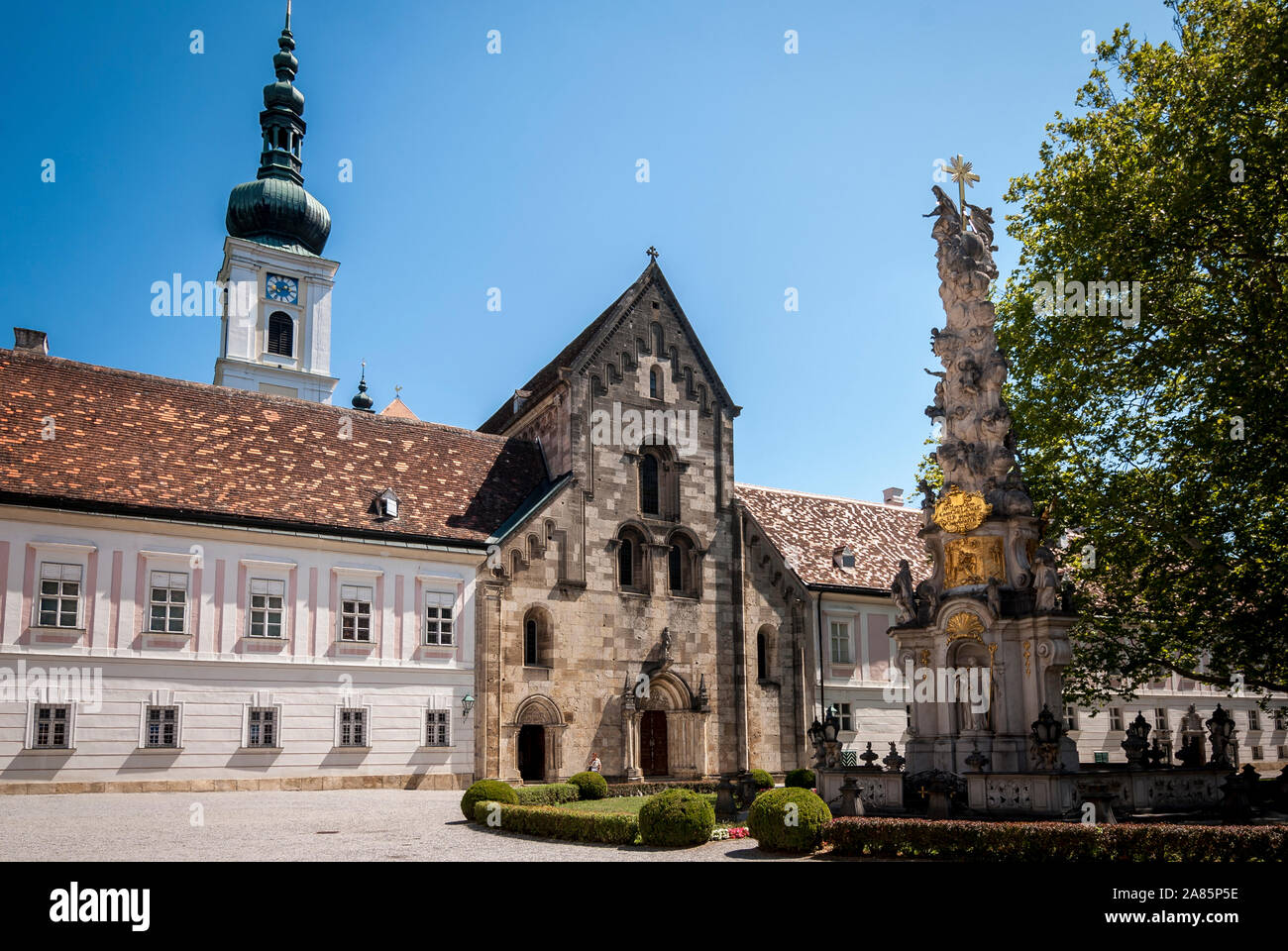 Stift heiligenkreuz cistercian abbey hires stock photography and