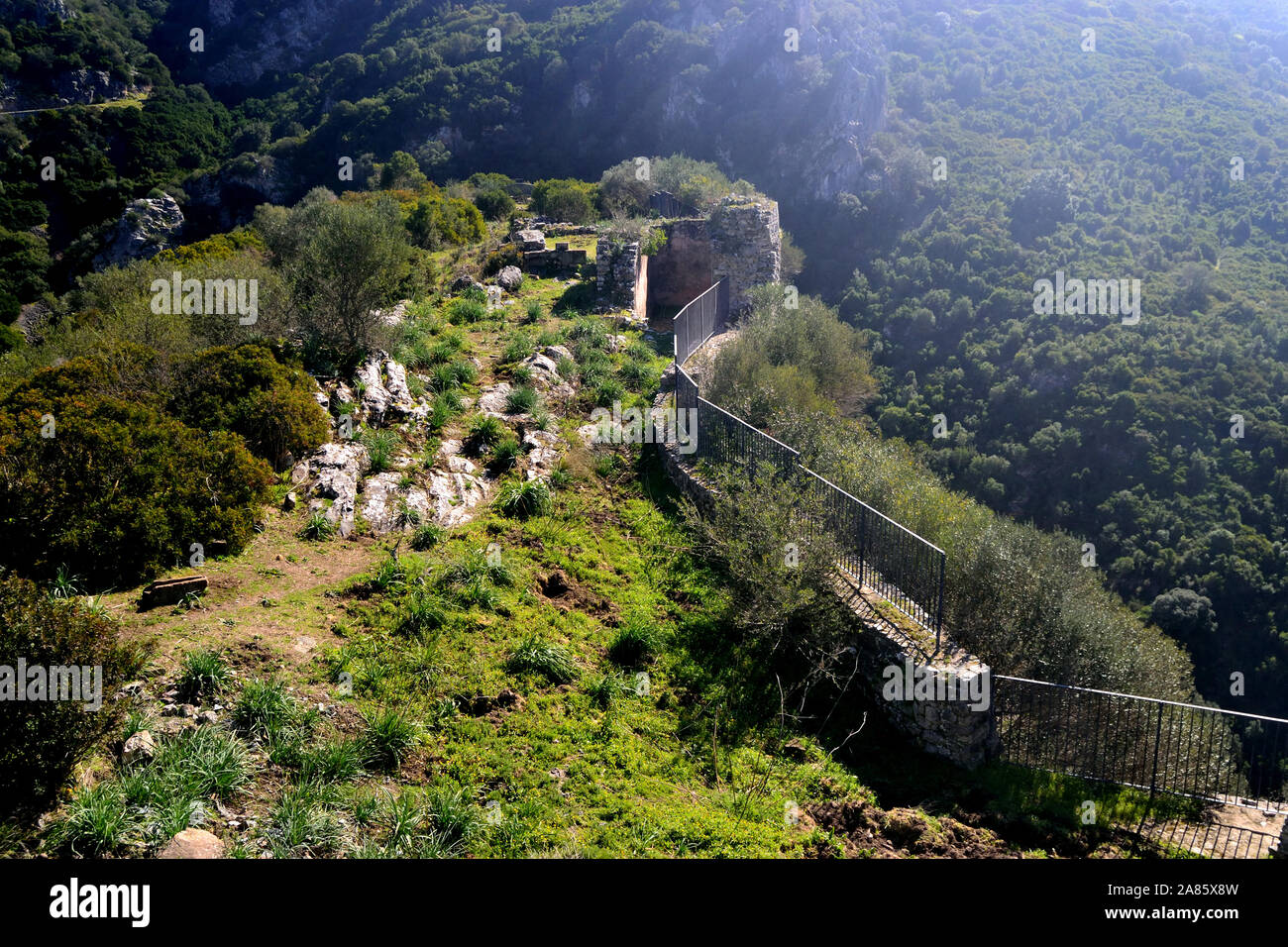 View of Medusa castle Stock Photo - Alamy