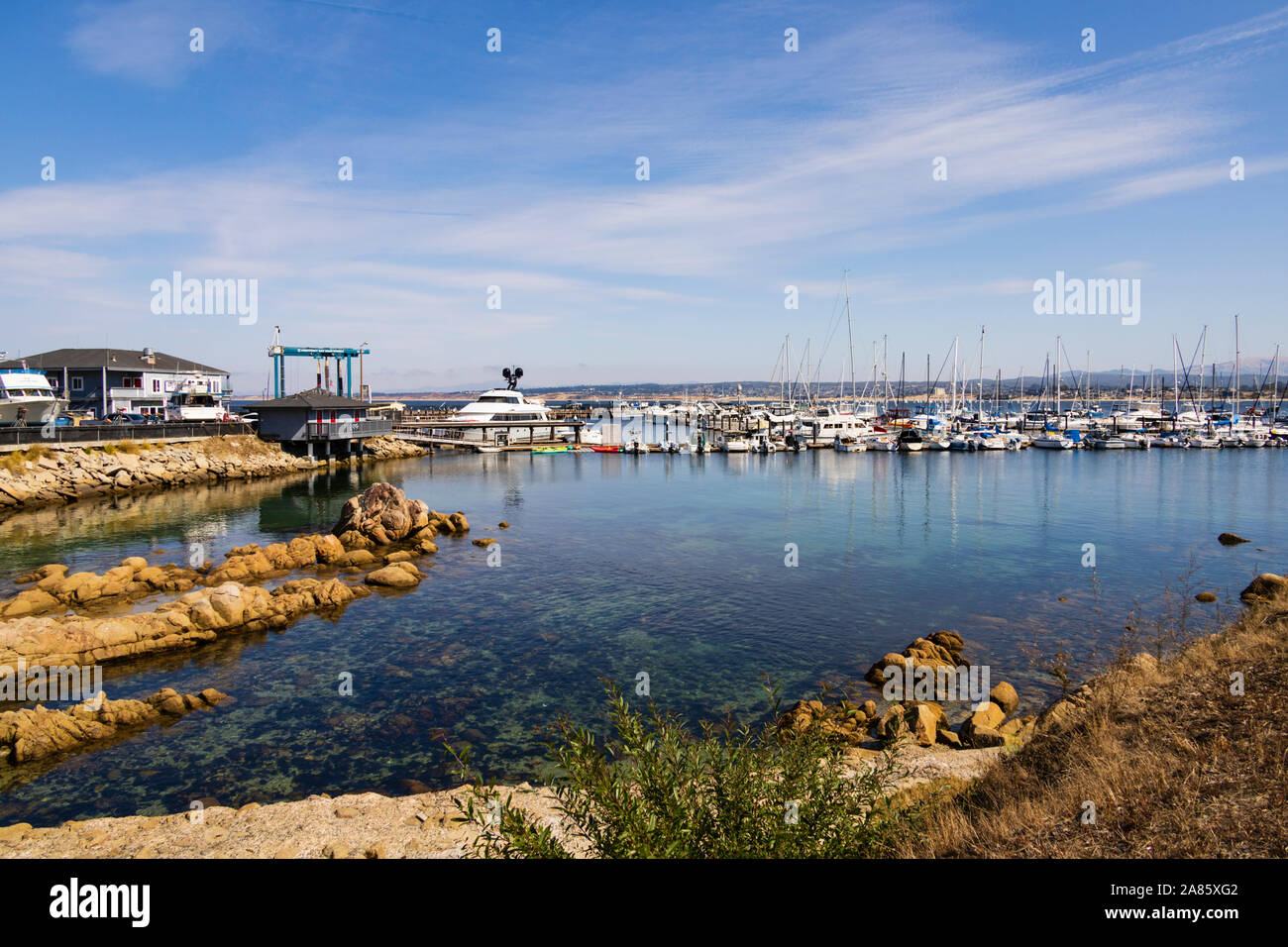Breakwater Cove, Monterey, California, United States of America. Stock Photo