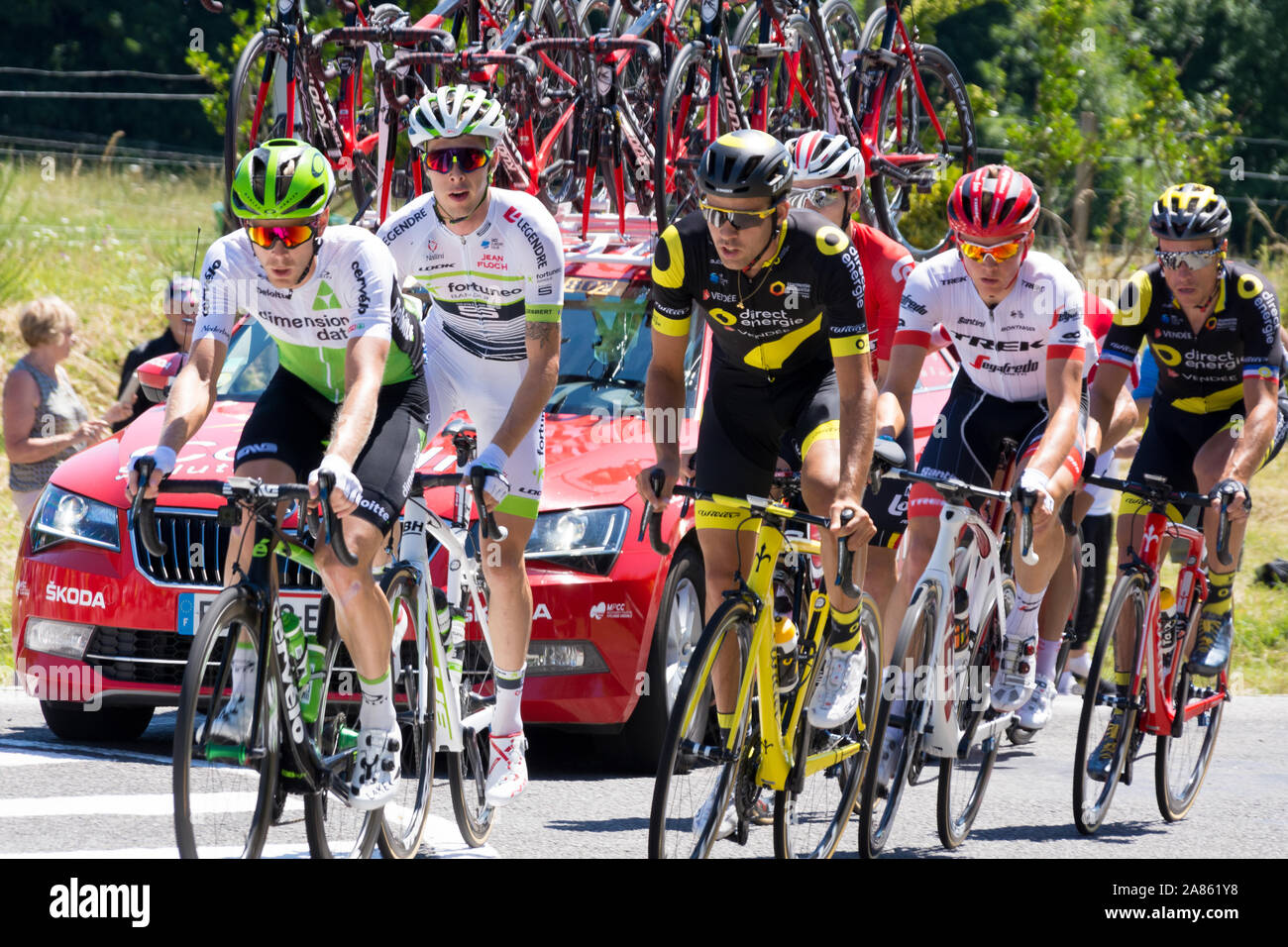 Tour de France 2018 Stock Photo