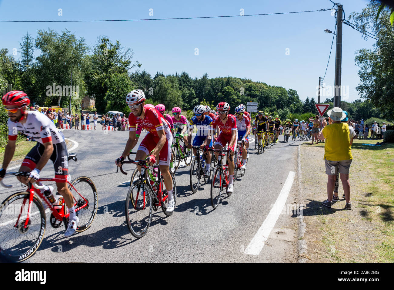Tour de France 2018 Stock Photo