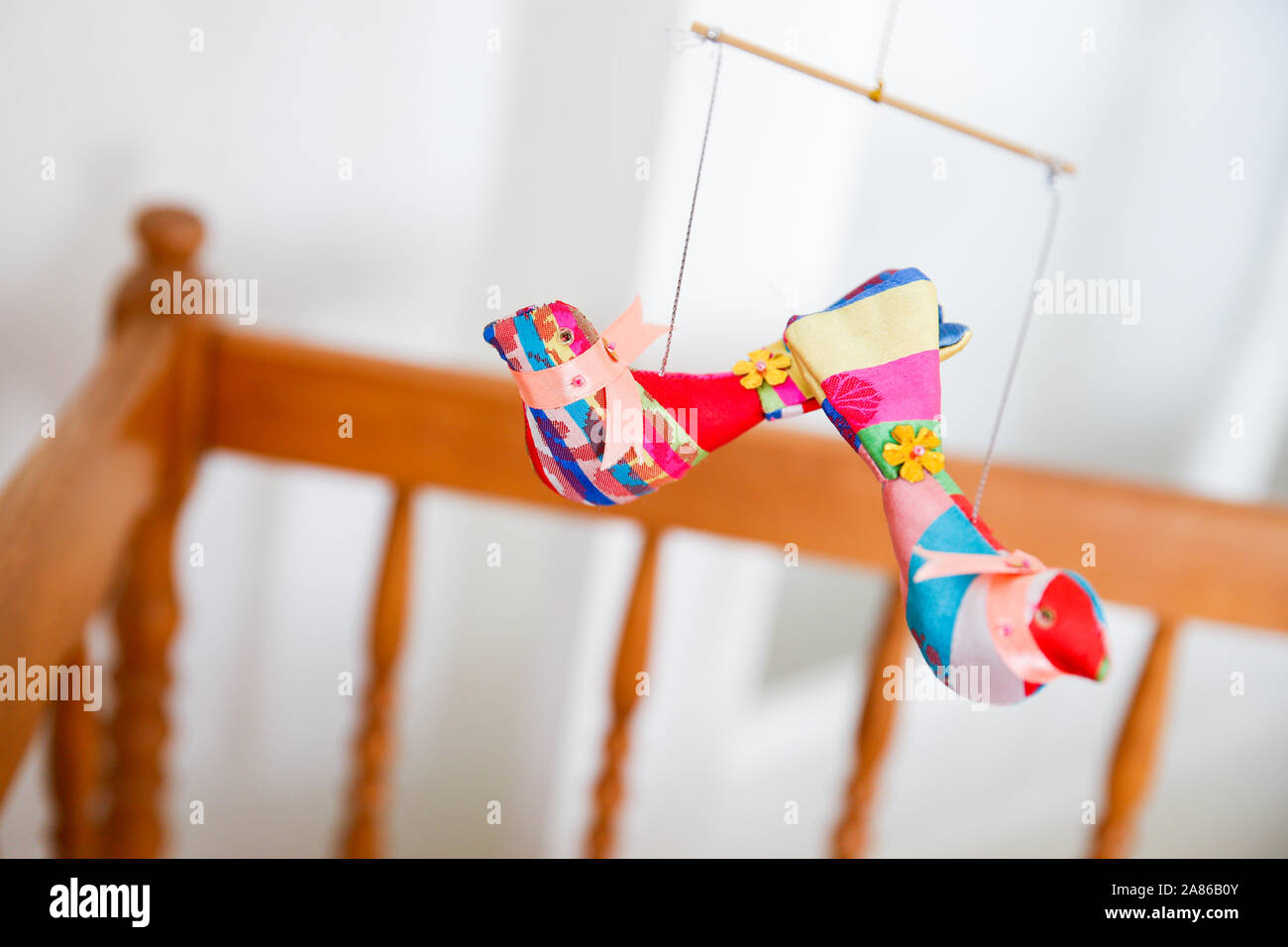 Mobile Pour Bebe Fait Main Stock Photo Alamy