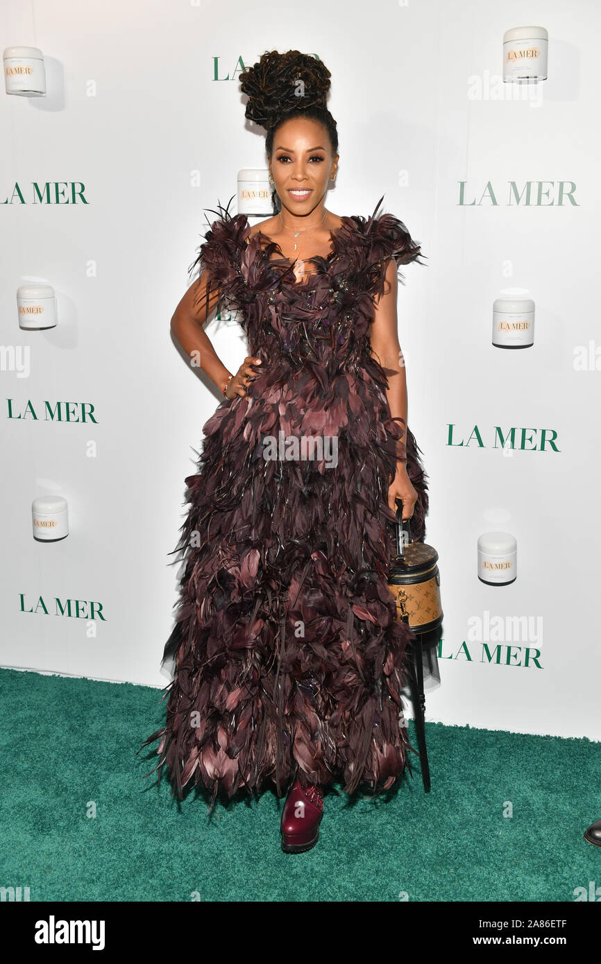 June Ambrose. La Mer by Sorrenti Campaign Launch, Arrivals, New York