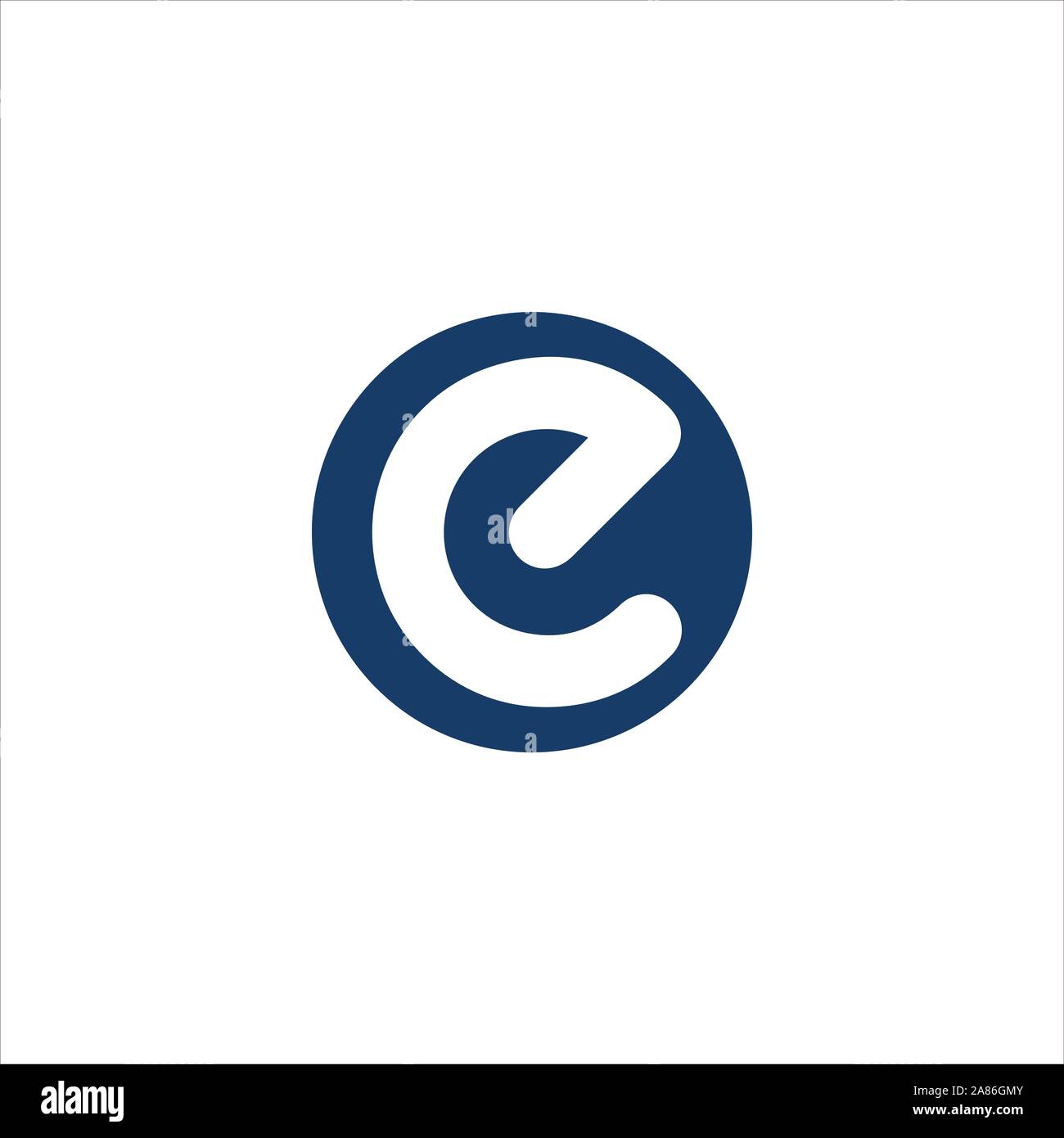 initial letter E logo vector concept design Stock Vector Image & Art ...