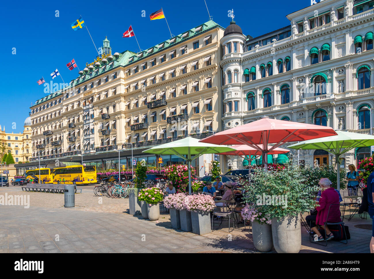 The Grand Hotel in Stockholm, Sweden. Stock Photo