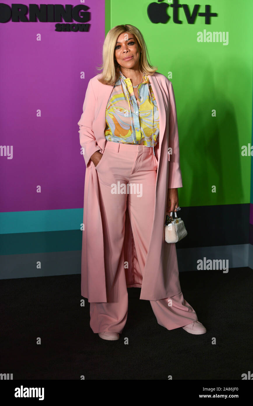'The Morning Show' TV show premiere, Arrivals, Lincoln Center's David Geffen Hall, New York, USA - 28 Oct 2019 - Wendy Williams Stock Photo
