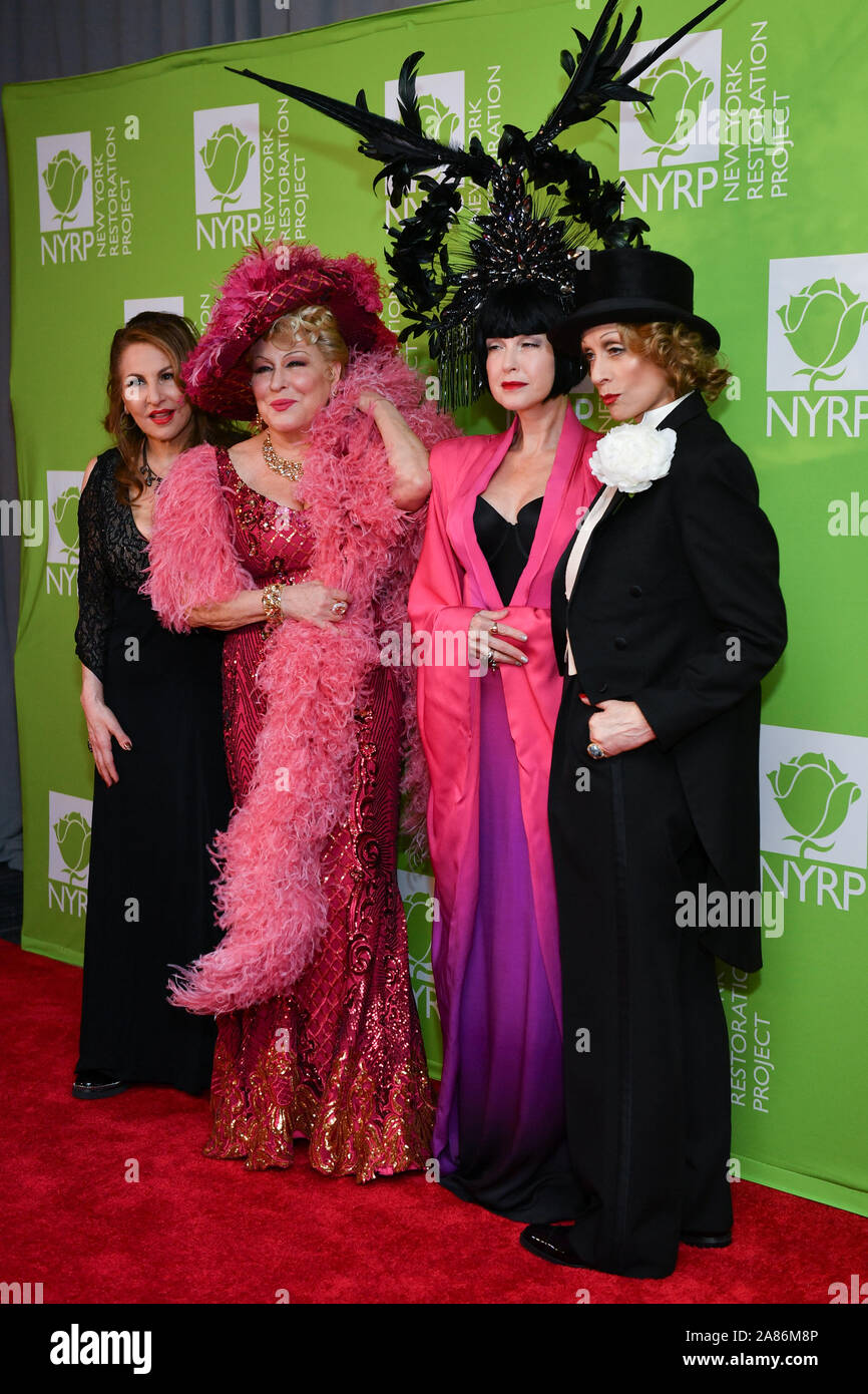 Kathy Najimy, Bette Midler, Cyndi Lauper and Judith Light attend Bette