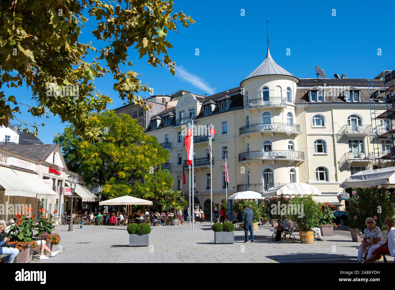 A Sunny Late Summer Day At Baden Baden In The Black Forest