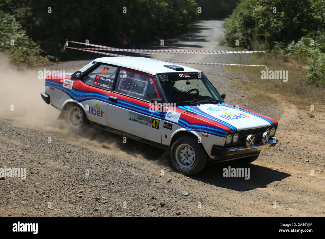 Fiat 131 rally rally car hi-res stock photography and images - Alamy