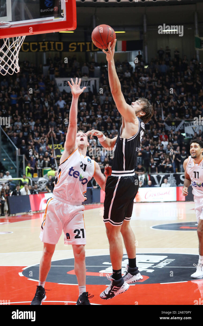 Bologna, Italy, 06 Nov 2019, marcos delia (virtus segafredo bologna