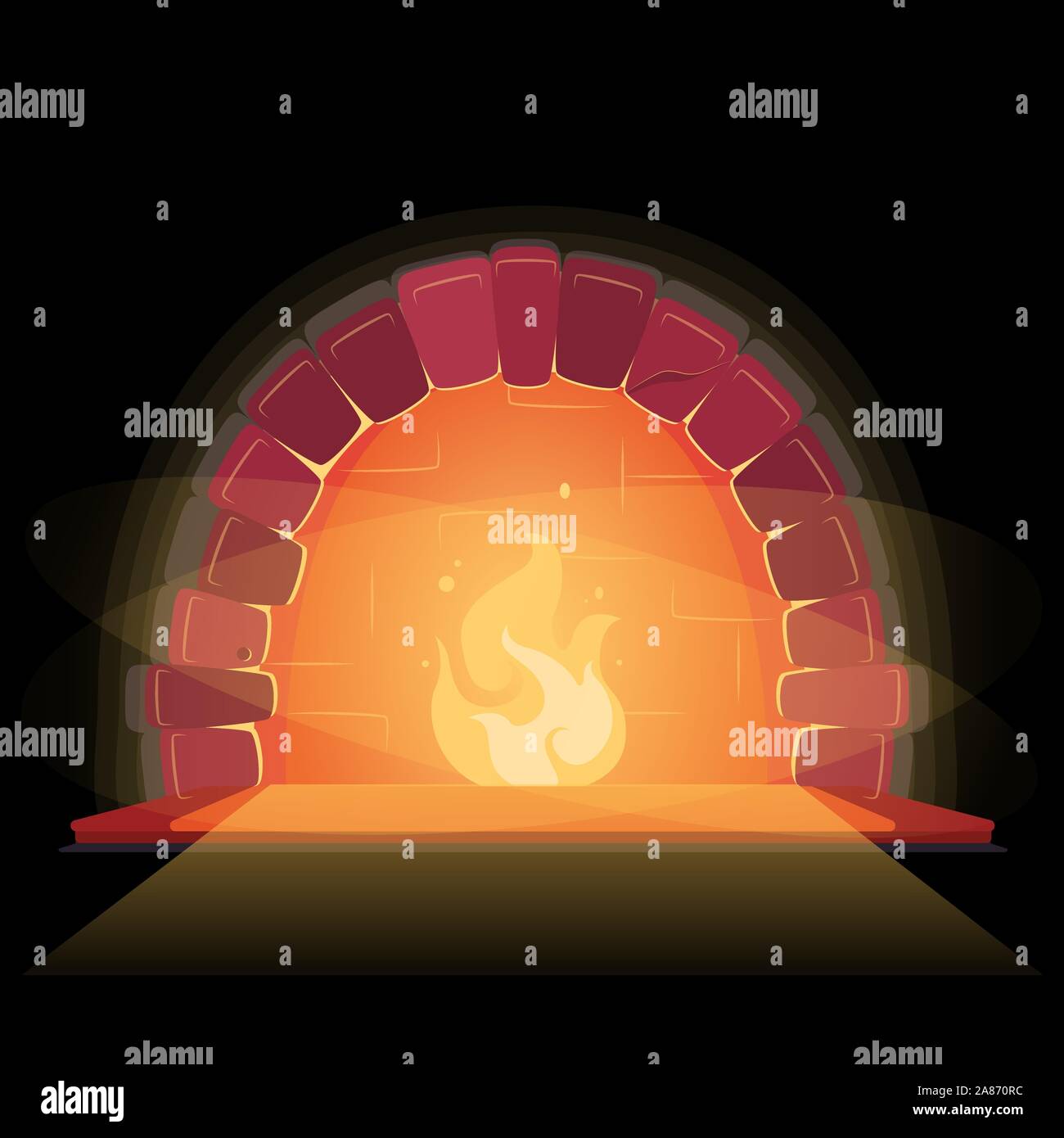 Cozy interior home hot Stock Vector Images - Alamy