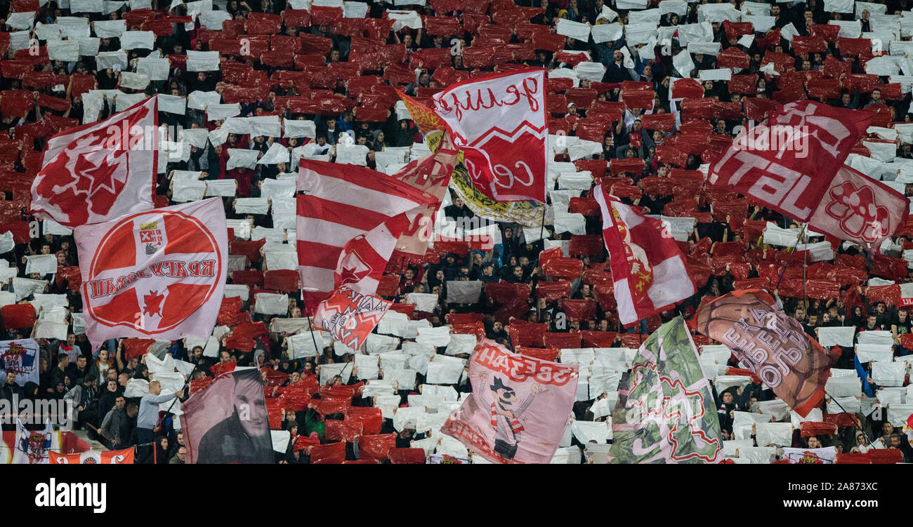 Crvena Zvezda Fans Return to Marakana for Champions League Face-off After  Four Years