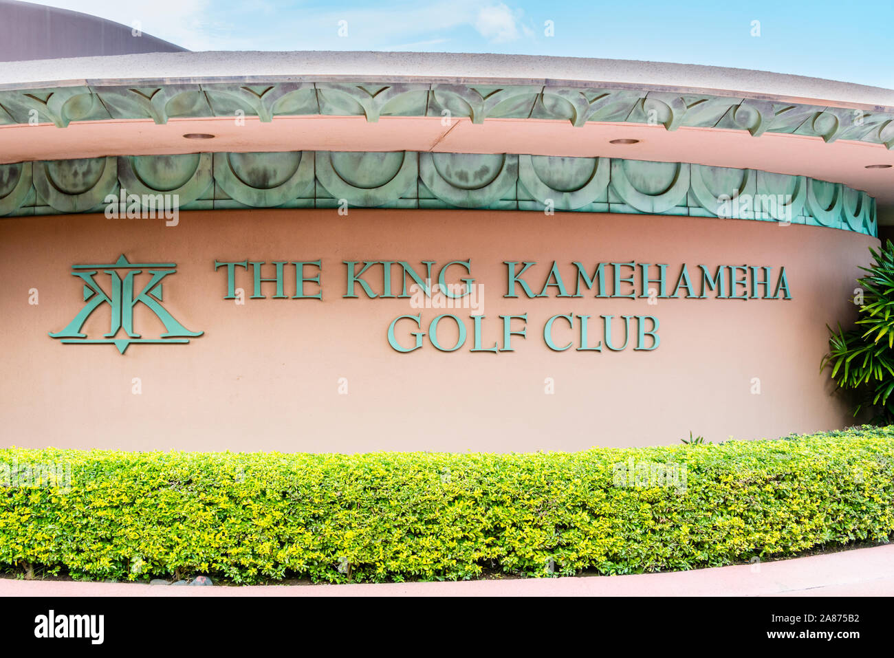 The King Kamehameha Golf Club, Maui, HI Stock Photo Alamy