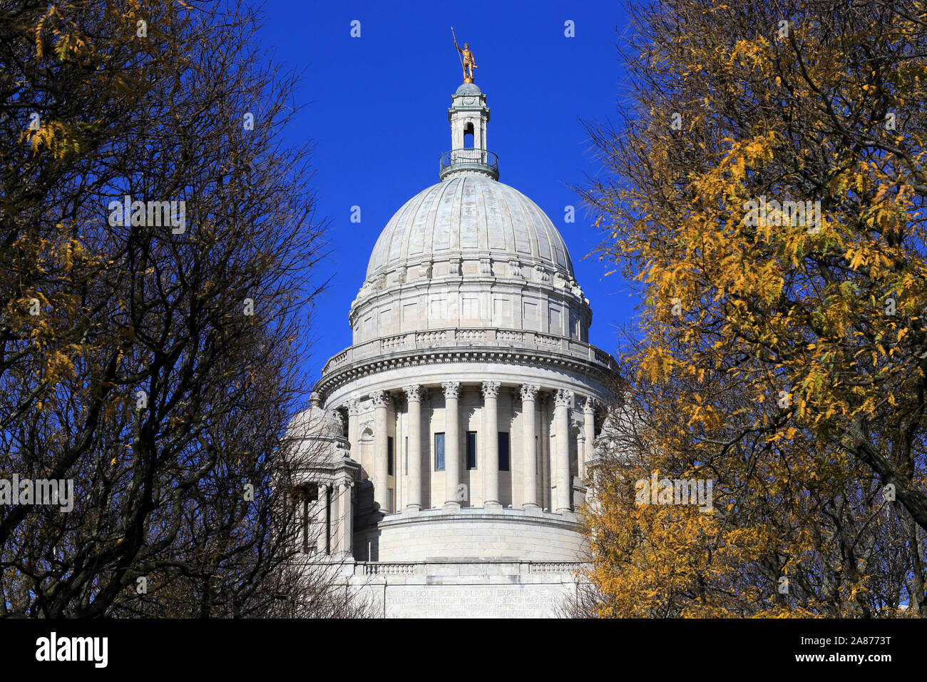 Rhode Island State House Stock Photo