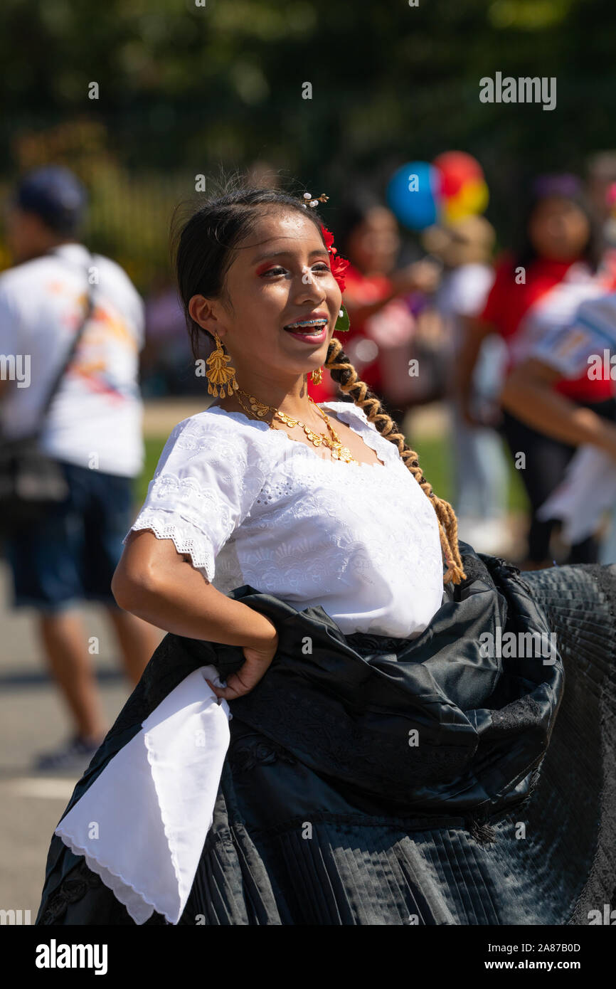Washington DC, USA September 21, 2019 The Fiesta DC, Peruvian