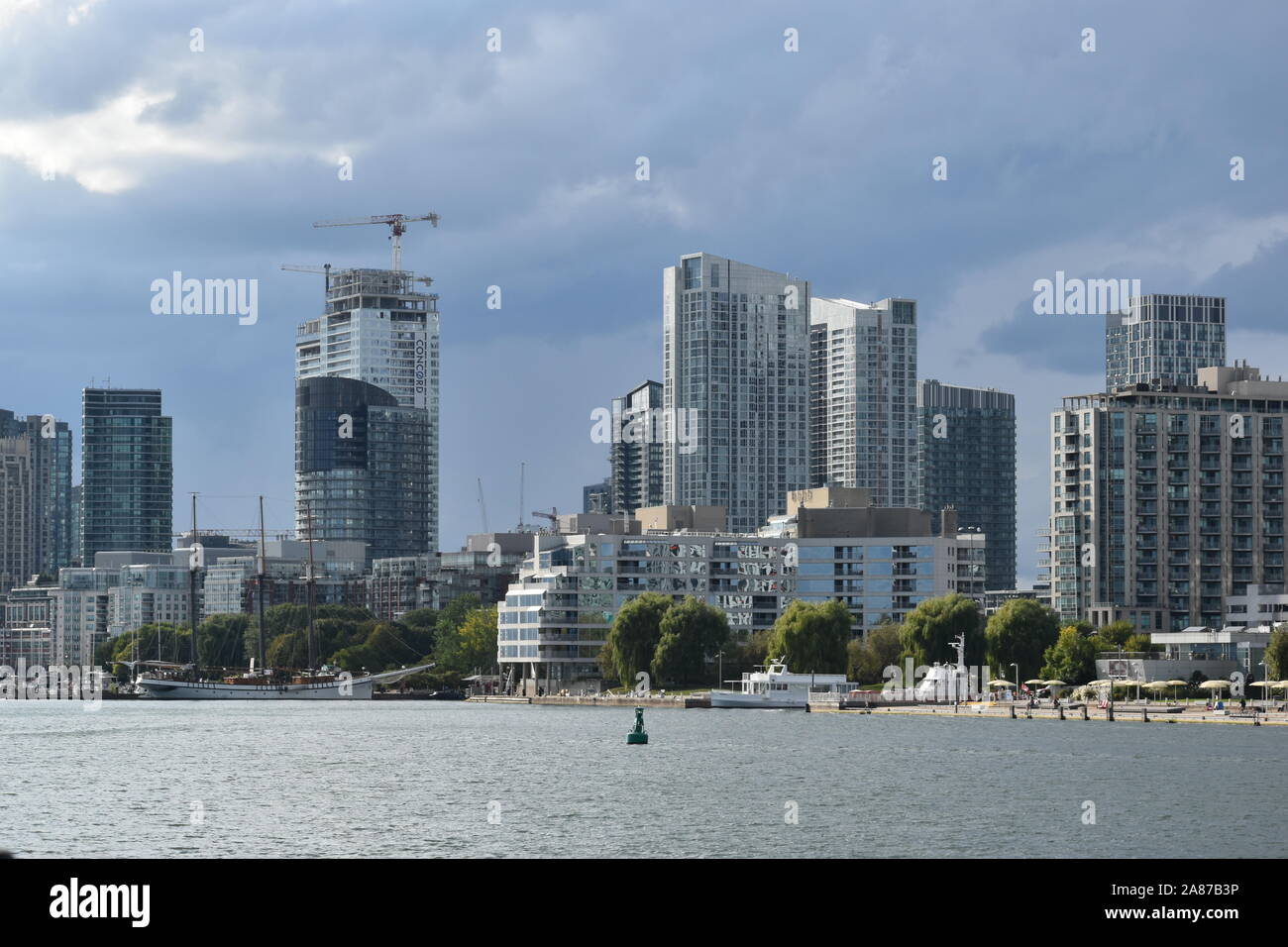View of the Toronto skyline, Toronto, Ontario, Canada Stock Photo - Alamy