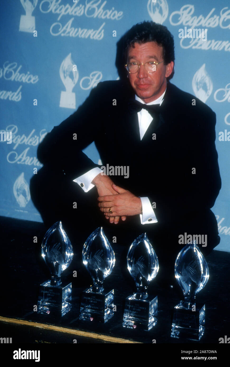 Universal City, California, USA 5th March 1995 Actor Tim Allen attends the 21st Annual People's Choice Awards on March 5, 1995 at Sound Stage 12, Universal Studios in Universal City, California, USA. Photo by Barry King/Alamy Stock Photo Stock Photo