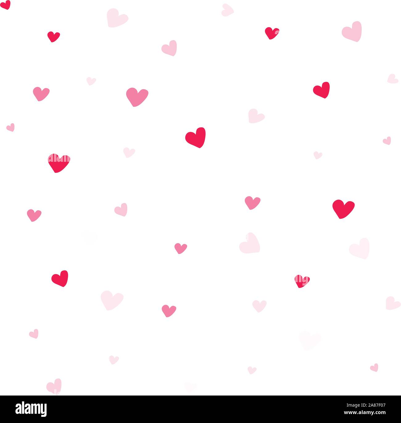 valentine background abstract. hearts wallpaper. heart on white background.  valentine day background Stock Vector Image & Art - Alamy