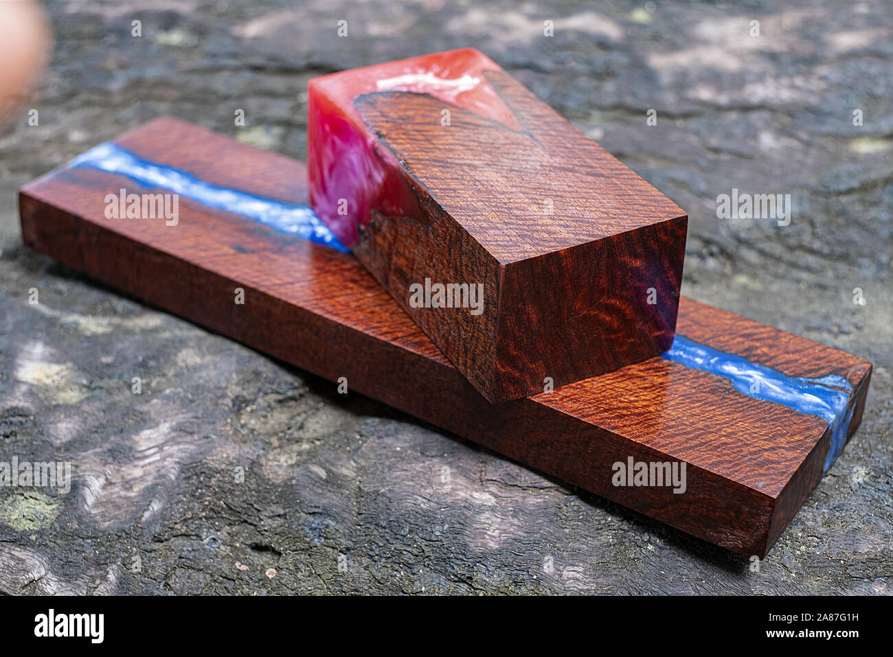 resin wood block