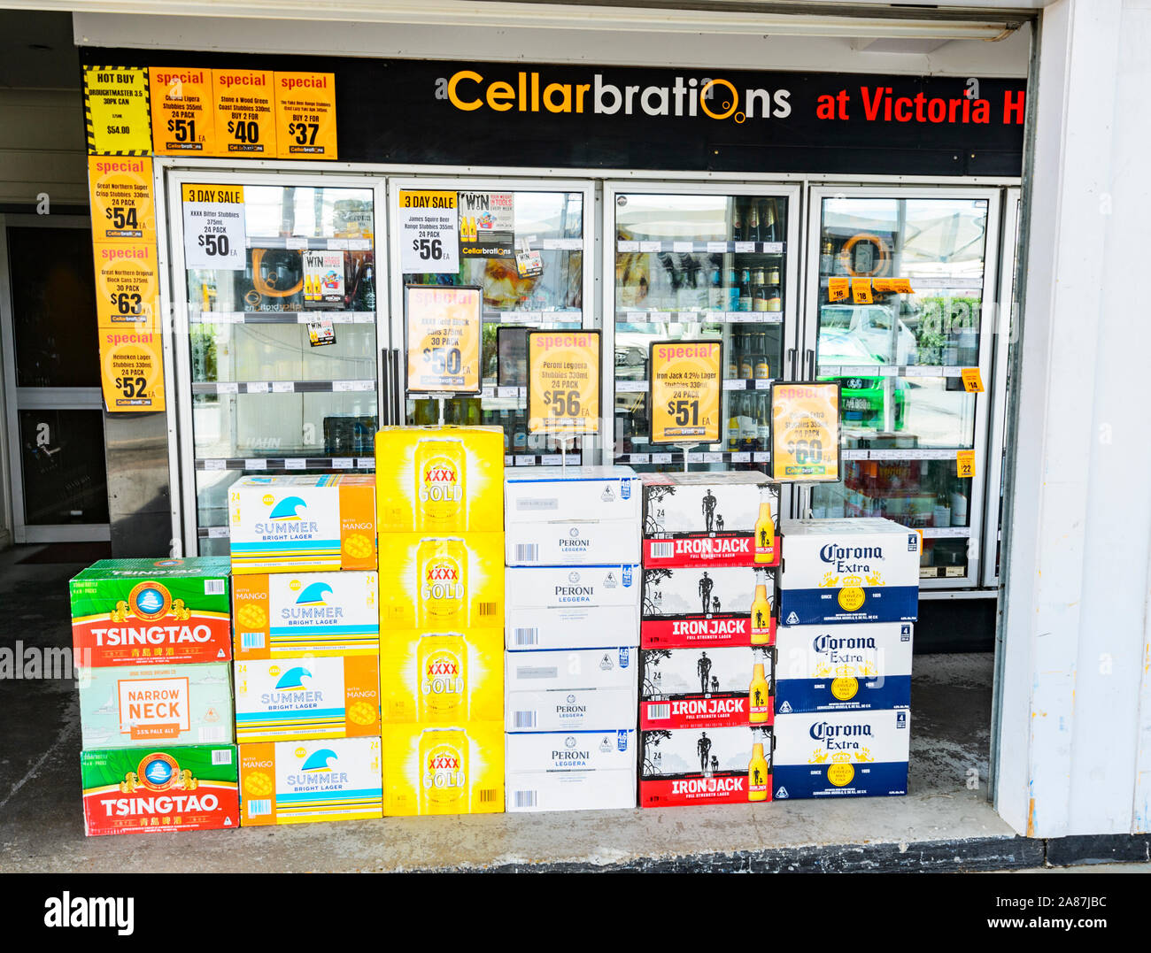 Bottle shop window australia hires stock photography and images Alamy