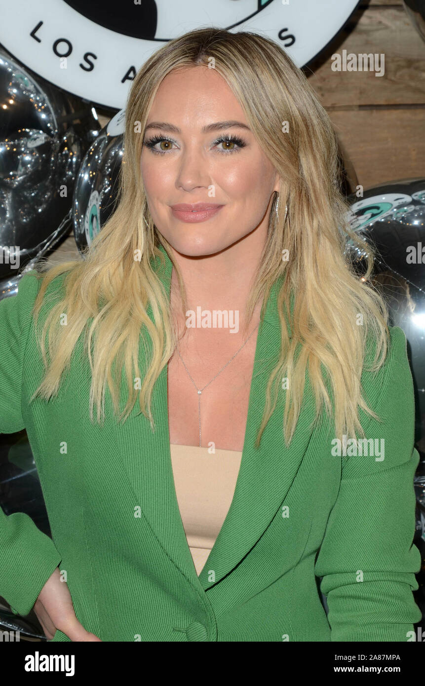 Los Angees, Ca. 6th Nov, 2019. Hilary Duff at the Love Leo Rescue 2nd