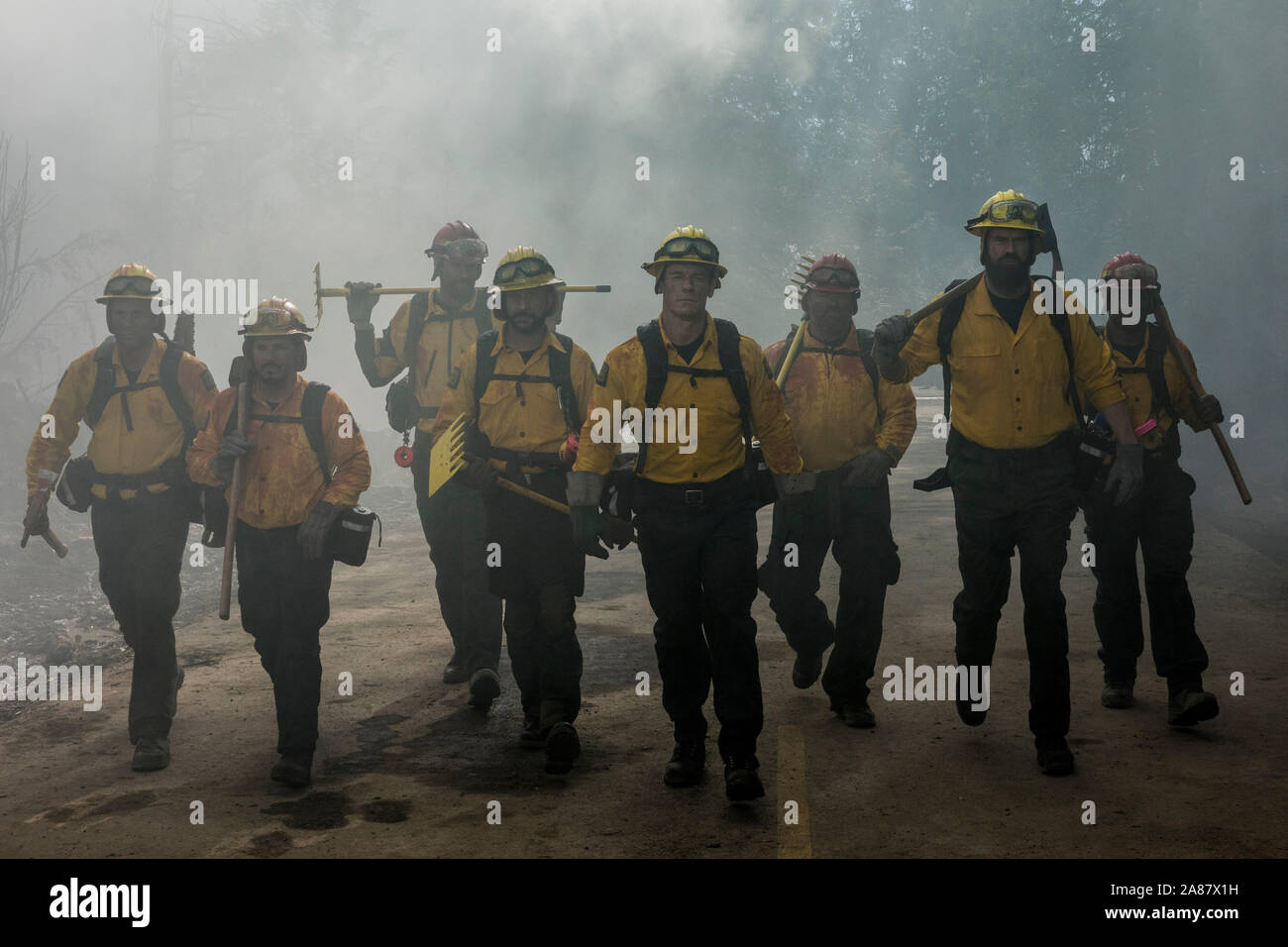 RELEASE DATE: November 8, 2019 TITLE: Playing With Fire STUDIO: Paramount Pictures DIRECTOR: Andy Fickman PLOT: A crew of rugged firefighters meet their match when attempting to rescue three rambunctious kids. STARRING: KEEGAN-MICHAEL KEY, JOHN CENA as Jake Carson, TYLER MANE as Axe. (Credit Image: © Paramount Pictures/Entertainment Pictures) Stock Photo