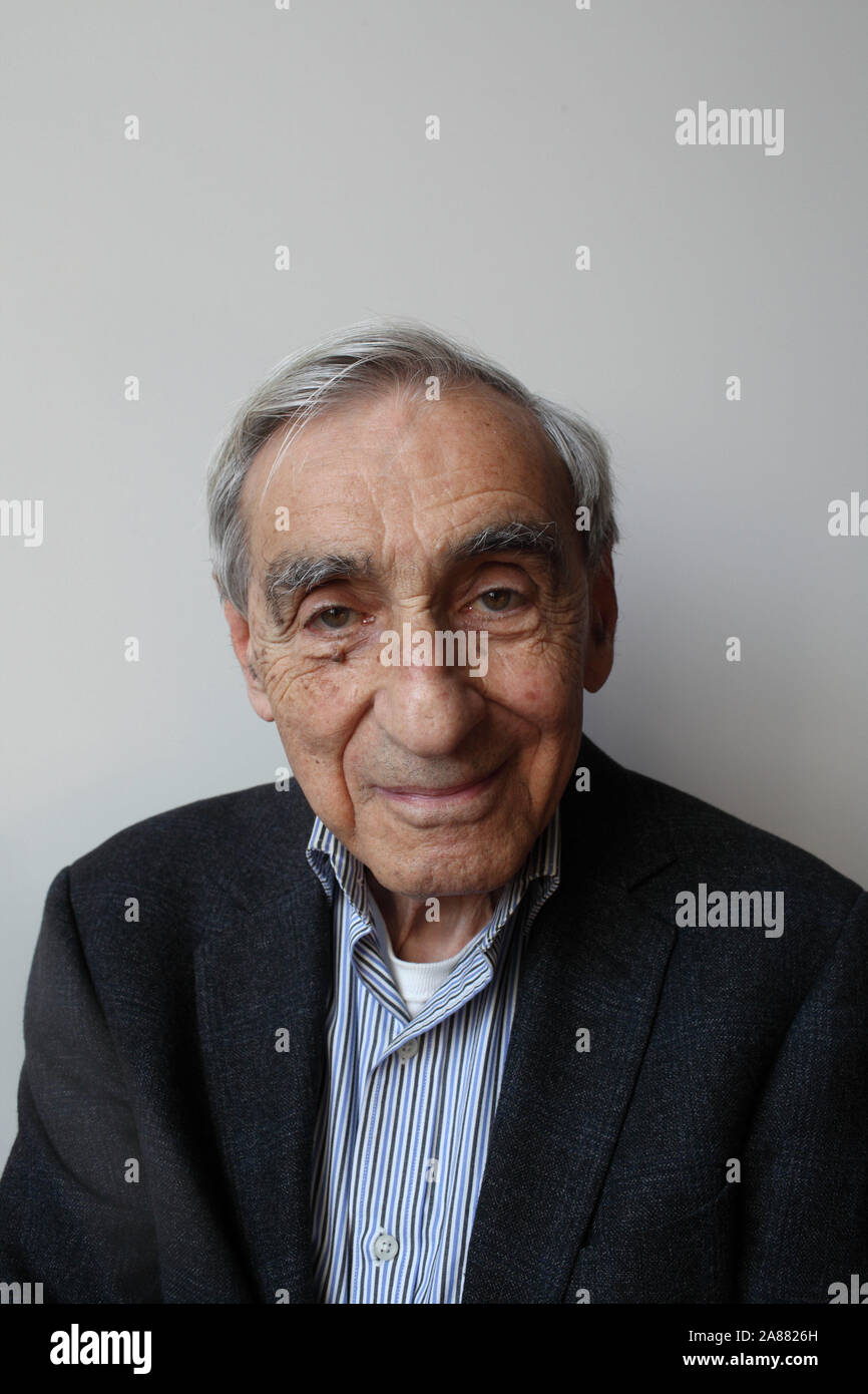 Portrait of Michael Walzer 26/10/2019 ©Basso CANNARSA/Opale Stock Photo