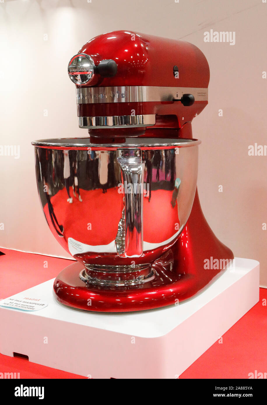 Extra large kitchen robot . Salon du Chocolat. (Chocolate Fair) Paris.  France .2019 Stock Photo - Alamy
