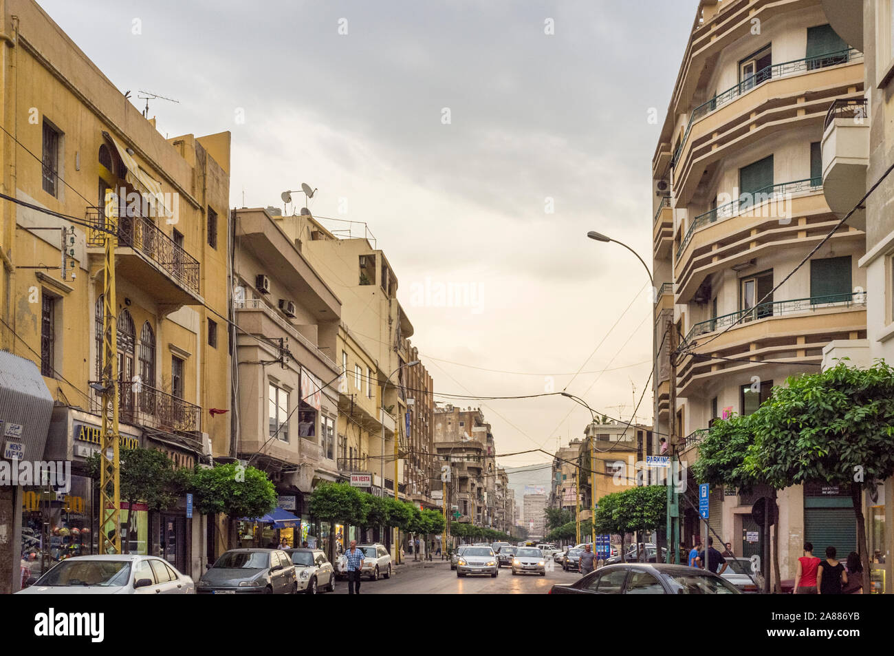 Bourj Hammoud, Beirut's Little Armenia district, Lebanon Stock Photo