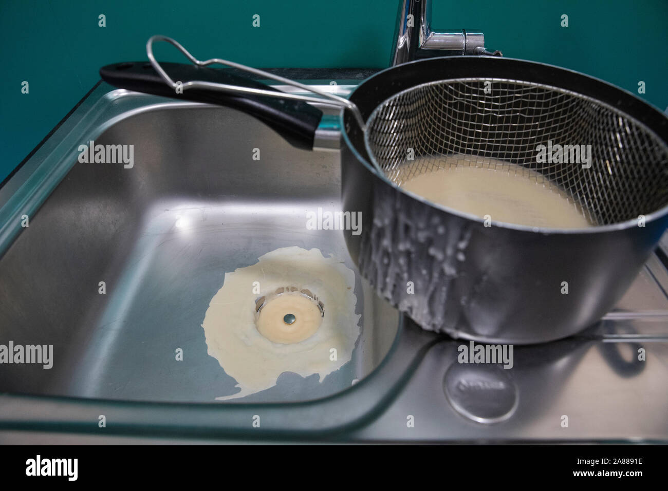 Blocked drain fat hi-res stock photography and images - Alamy