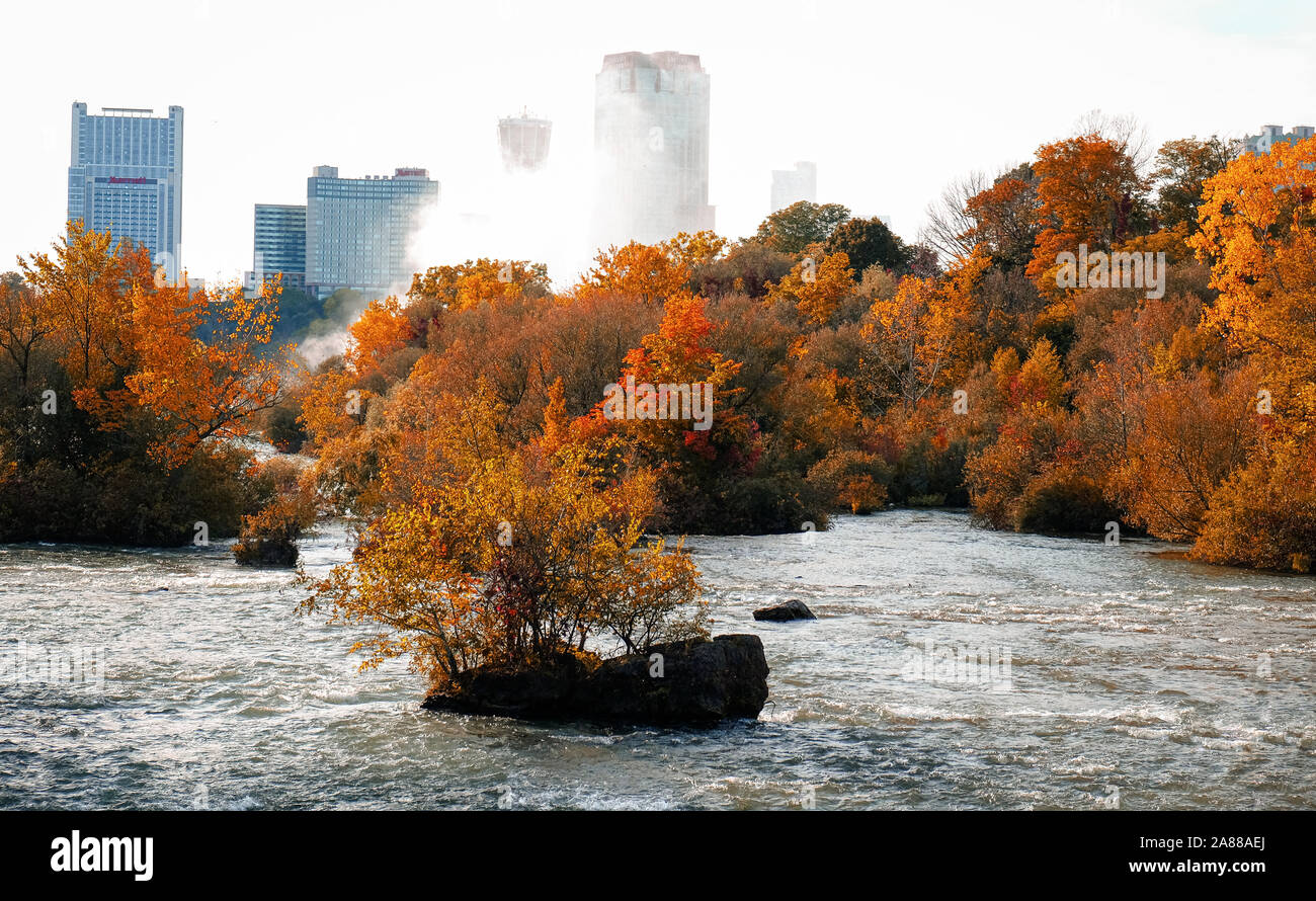 Niagara river Stock Photo