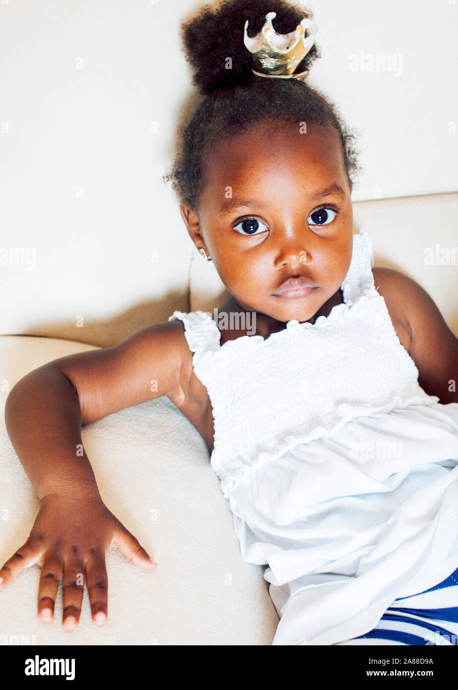 black african baby girl Stock Photo - Alamy