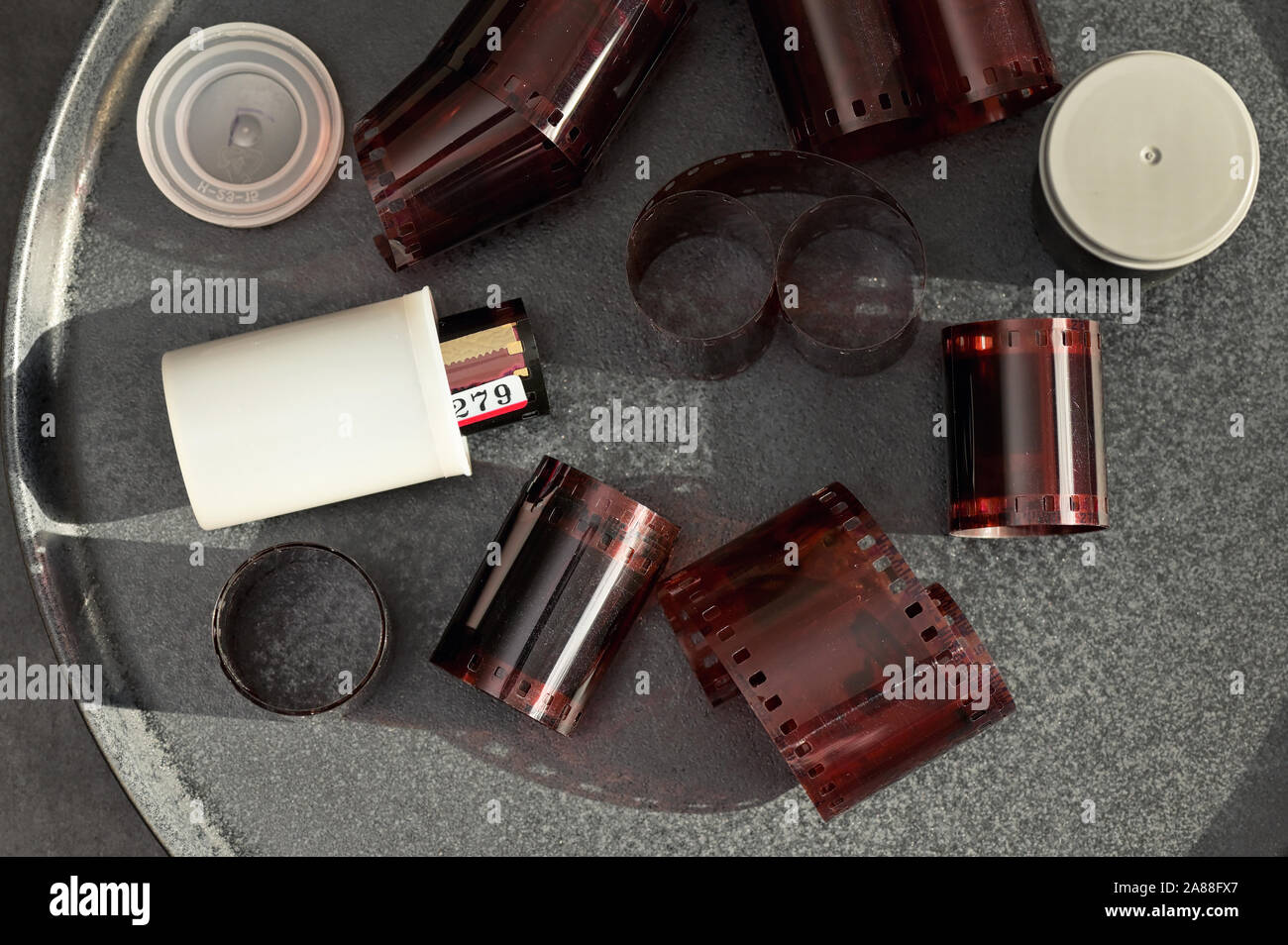 35Mm Negative Developed Photo Film Stock Photo Alamy