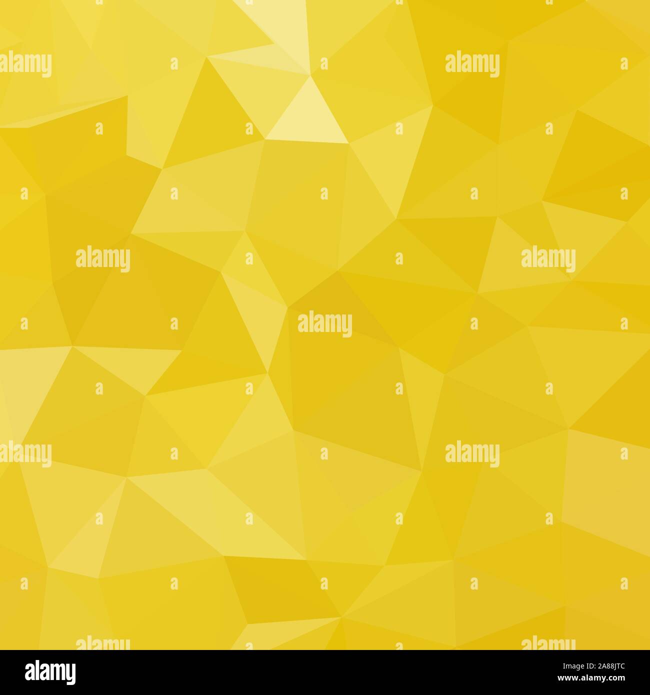 Yellow Triangle Abstract Background. Vector Pattern of Colored ...