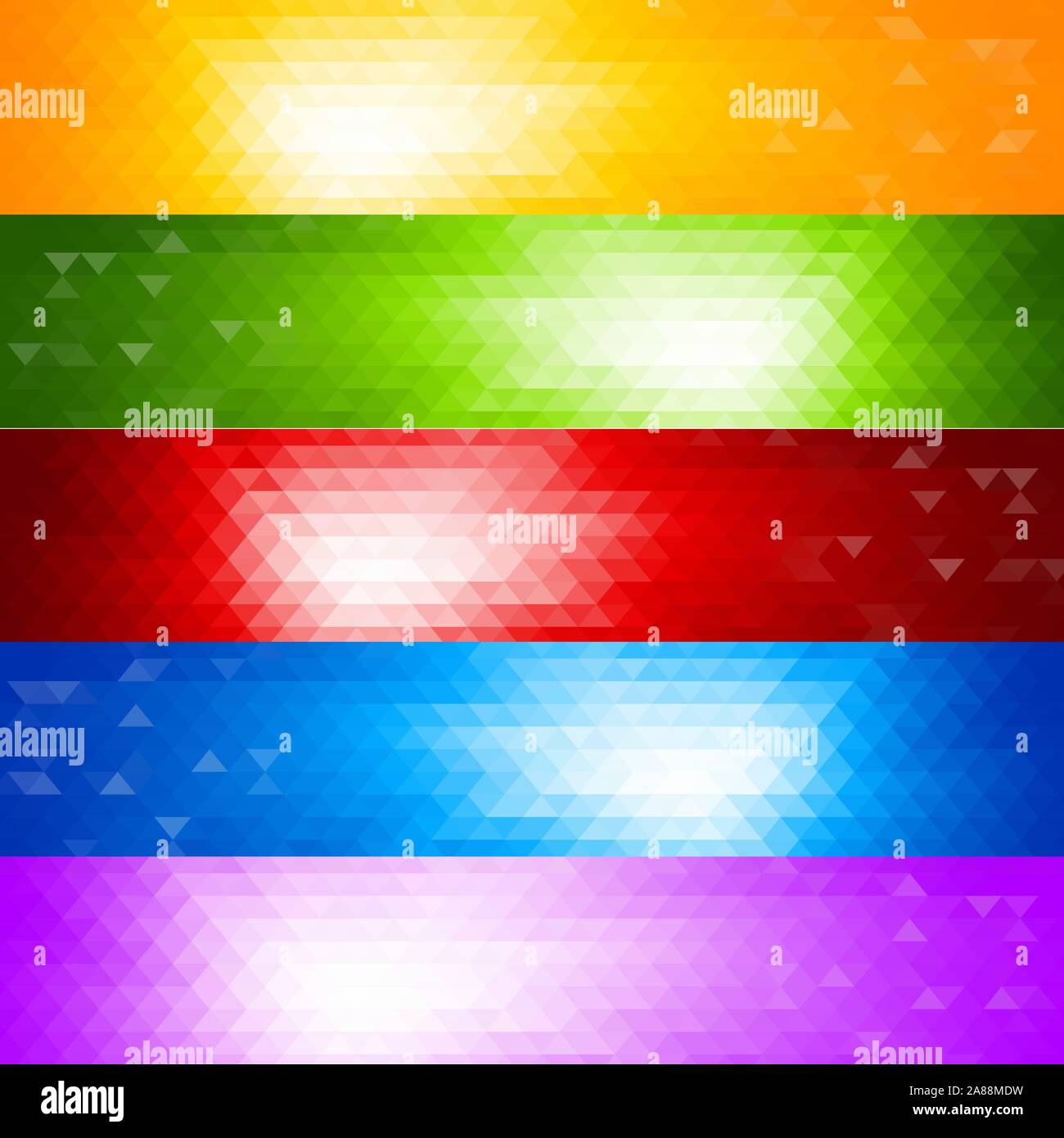 Color triangles hi-res stock photography and images - Alamy