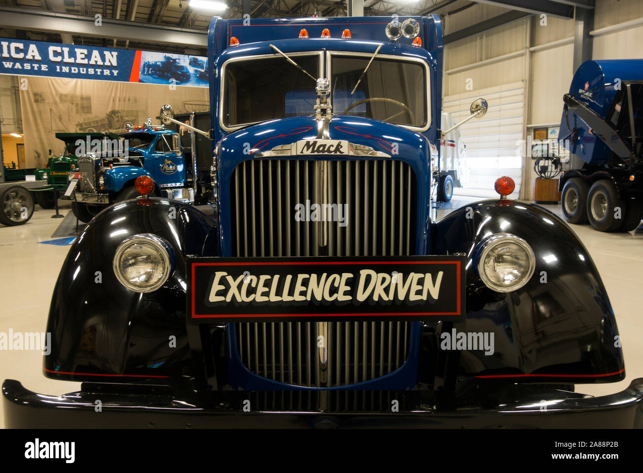 Mack Truck Museum Allentown PA Stock Photo