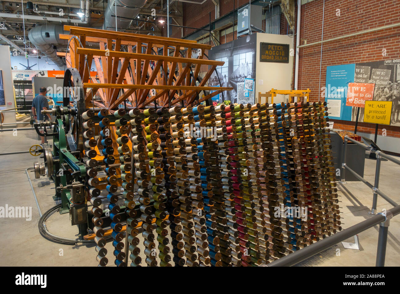 National Museum of Industrial History Bethlehem PA Stock Photo