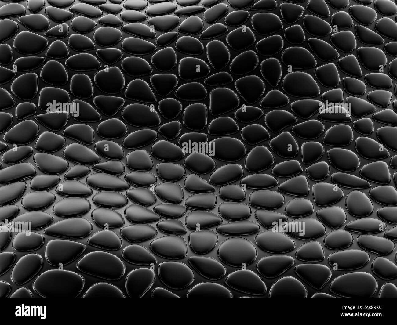Stylish black background with leather texture. 3d rendering 3d ...