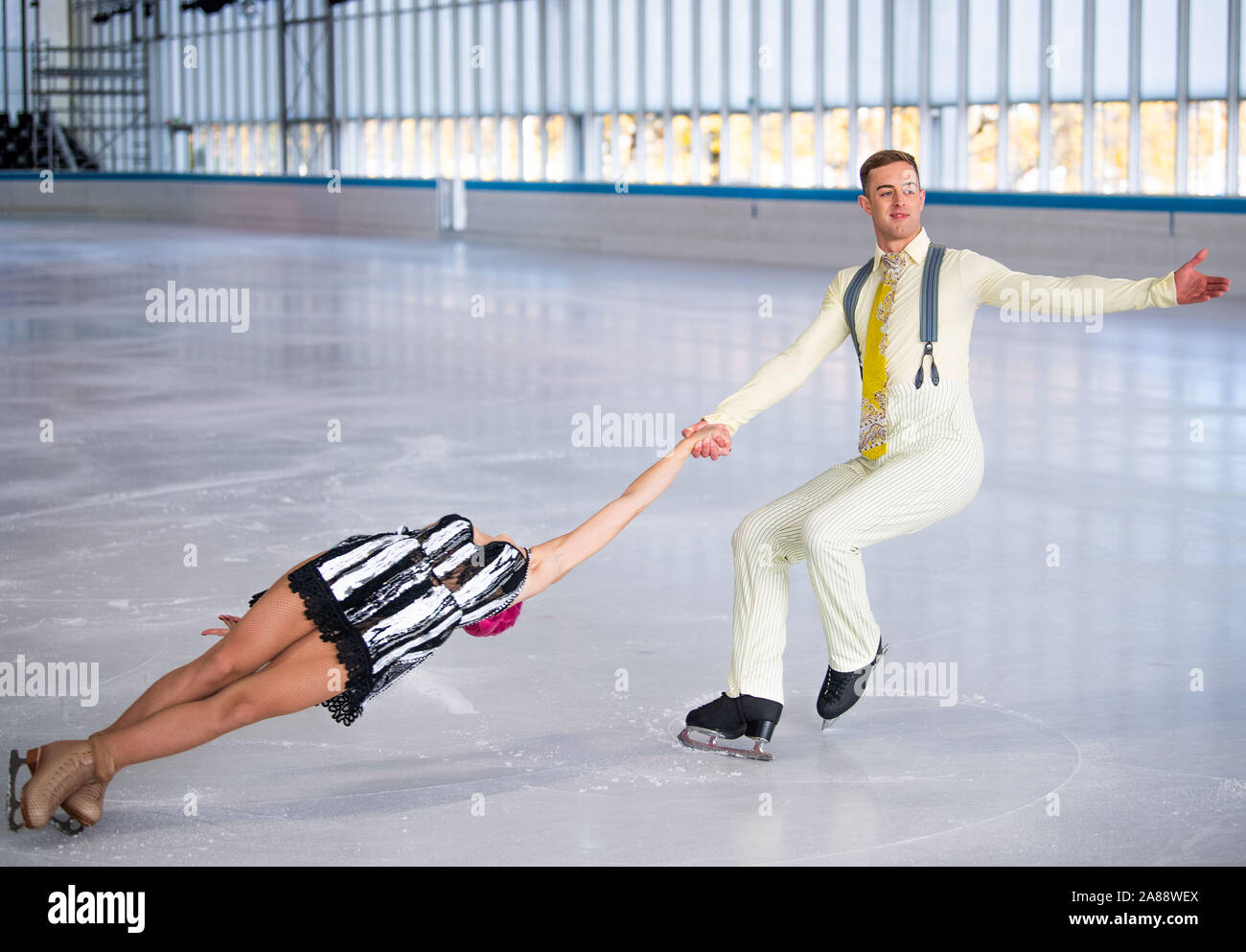 Munich, Germany. 07th Nov, 2019. Colin Grafton, figure skater and model