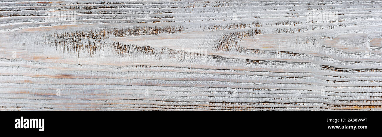 Gray wooden background with old painted boards Stock Photo